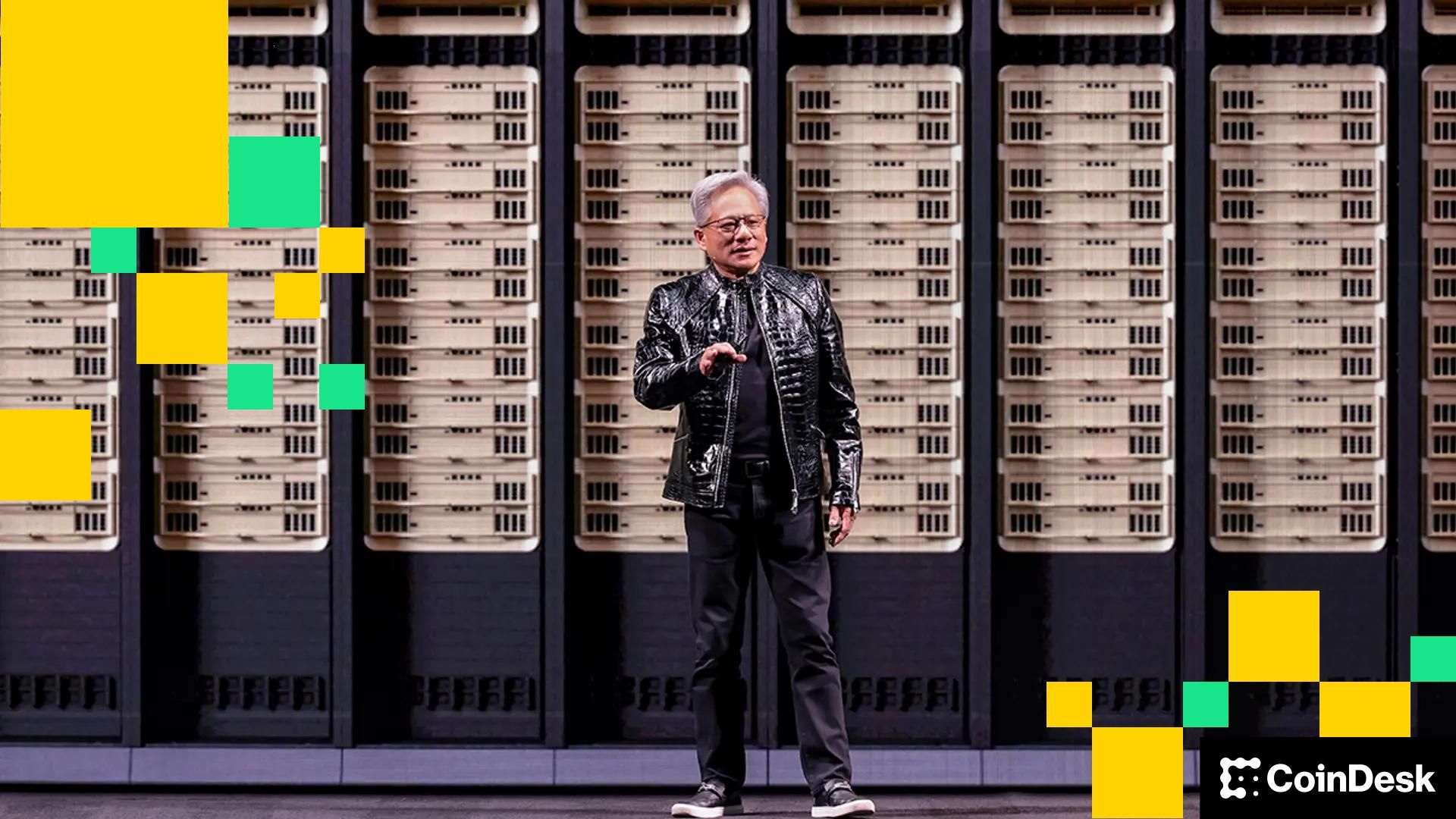 Cryptocurrency Tokens Tied to AI Experience Major Growth Following Nvidia CEO's Future Insights