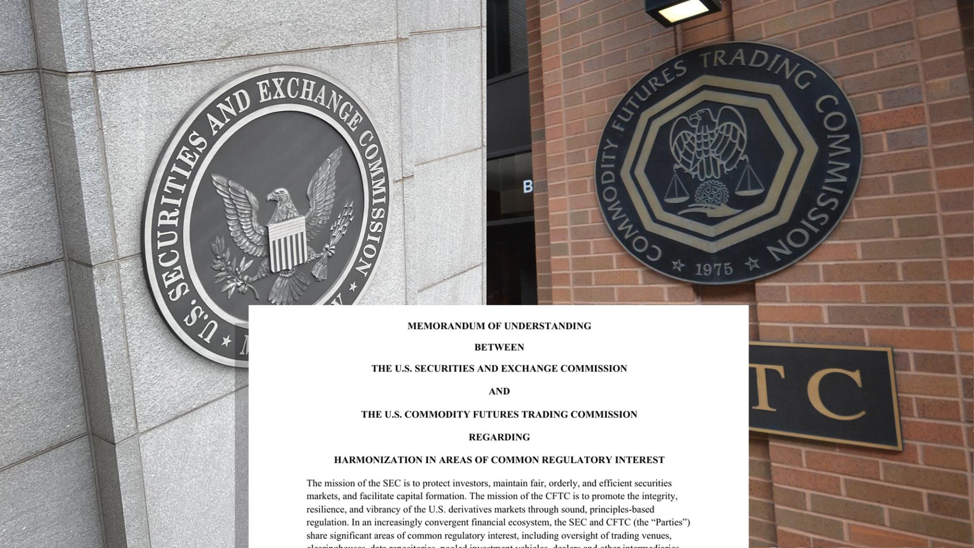 SEC and CFTC Conclude Longstanding Dispute with Agreement for Joint Cryptocurrency Regulation Efforts