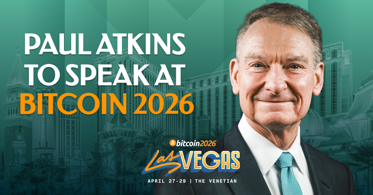 SEC Chair Paul Atkins Set to Speak at Bitcoin 2026 Event
