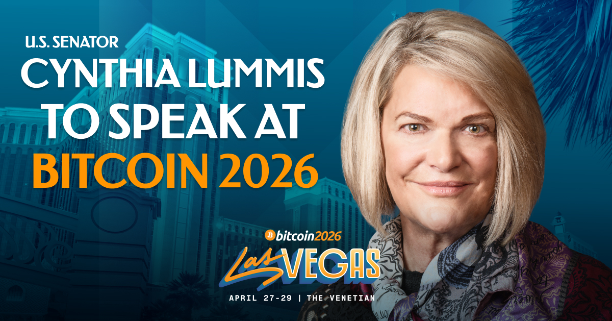 Senator Cynthia Lummis Set to Speak at Bitcoin 2026 Event